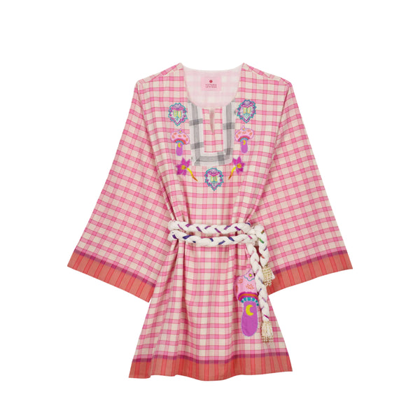 FLAMINGO SUNRISE SHORT DRESS – Victoria Leivissa