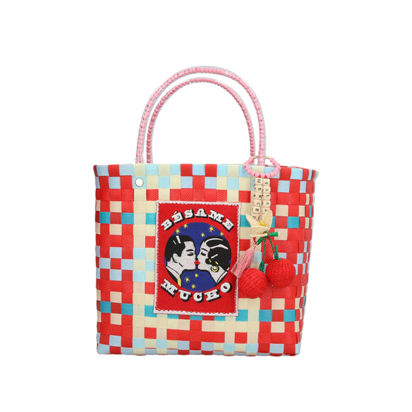 MERCEDES SALAZAR Love Zuncho Handbag Mini In Red