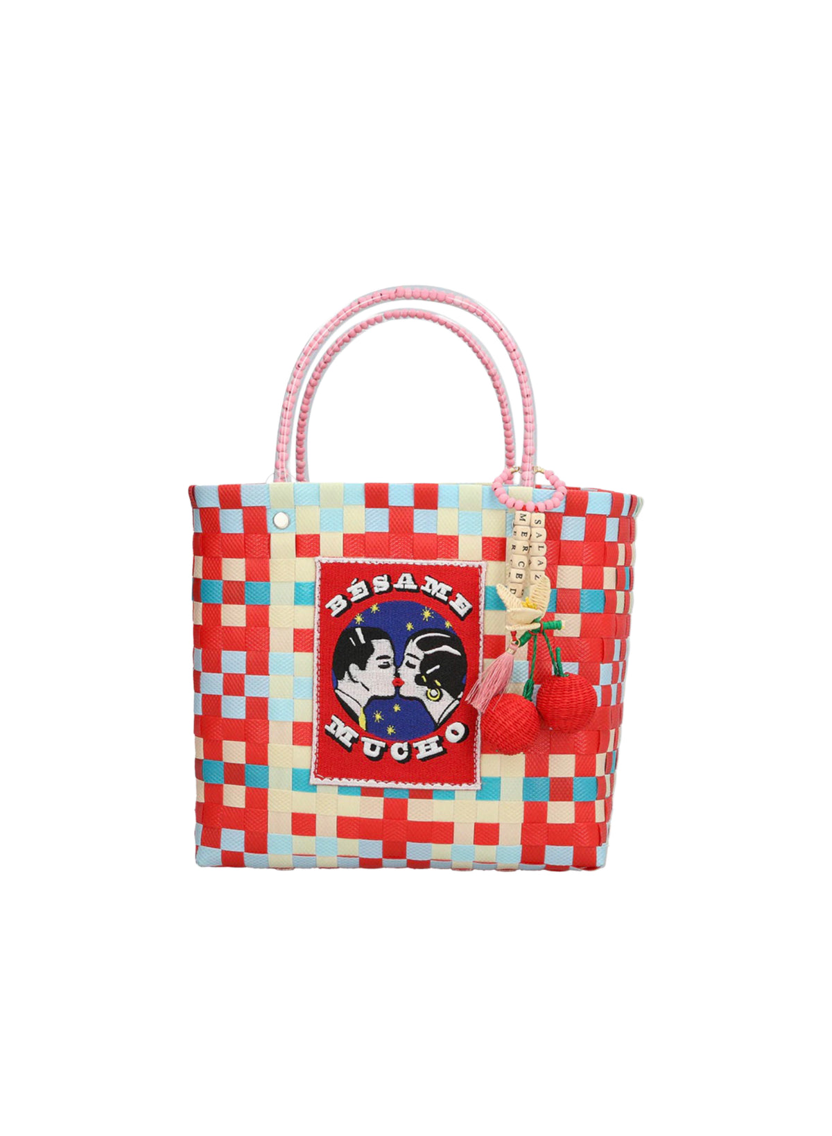 MERCEDES SALAZAR Love Zuncho Handbag Mini In Red