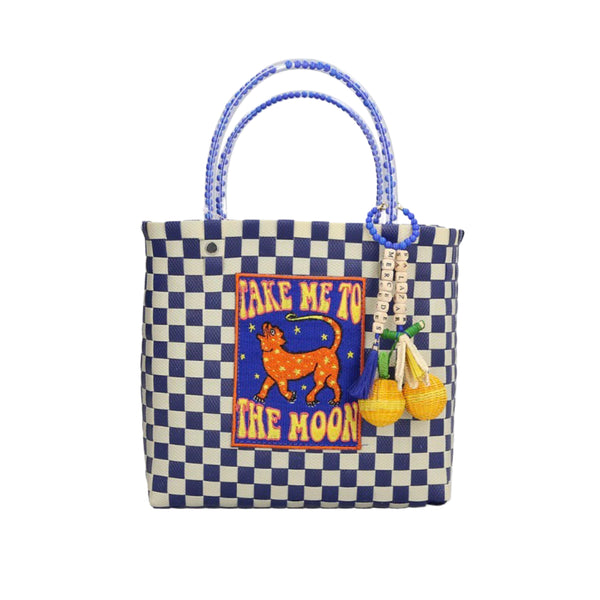 MERCEDES SALAZAR Take me to the Moon Handbag Large