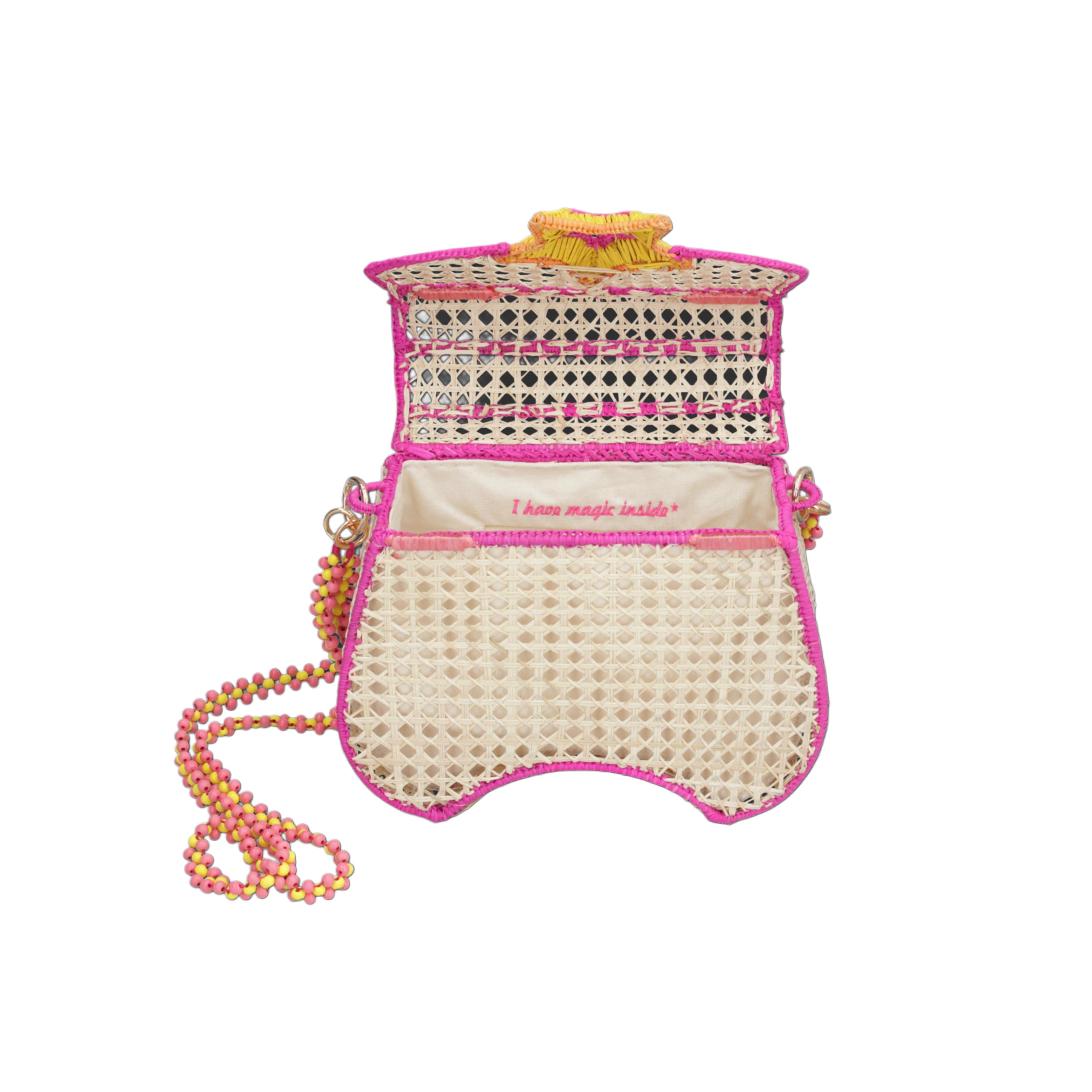 MERCEDES SALAZAR  Pink Star Handbag