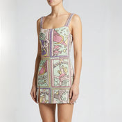 Talía Crystal Mini Dress by Oceanus