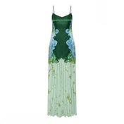 Antipodean Runaway Star Drop Waist Gown in Emerald