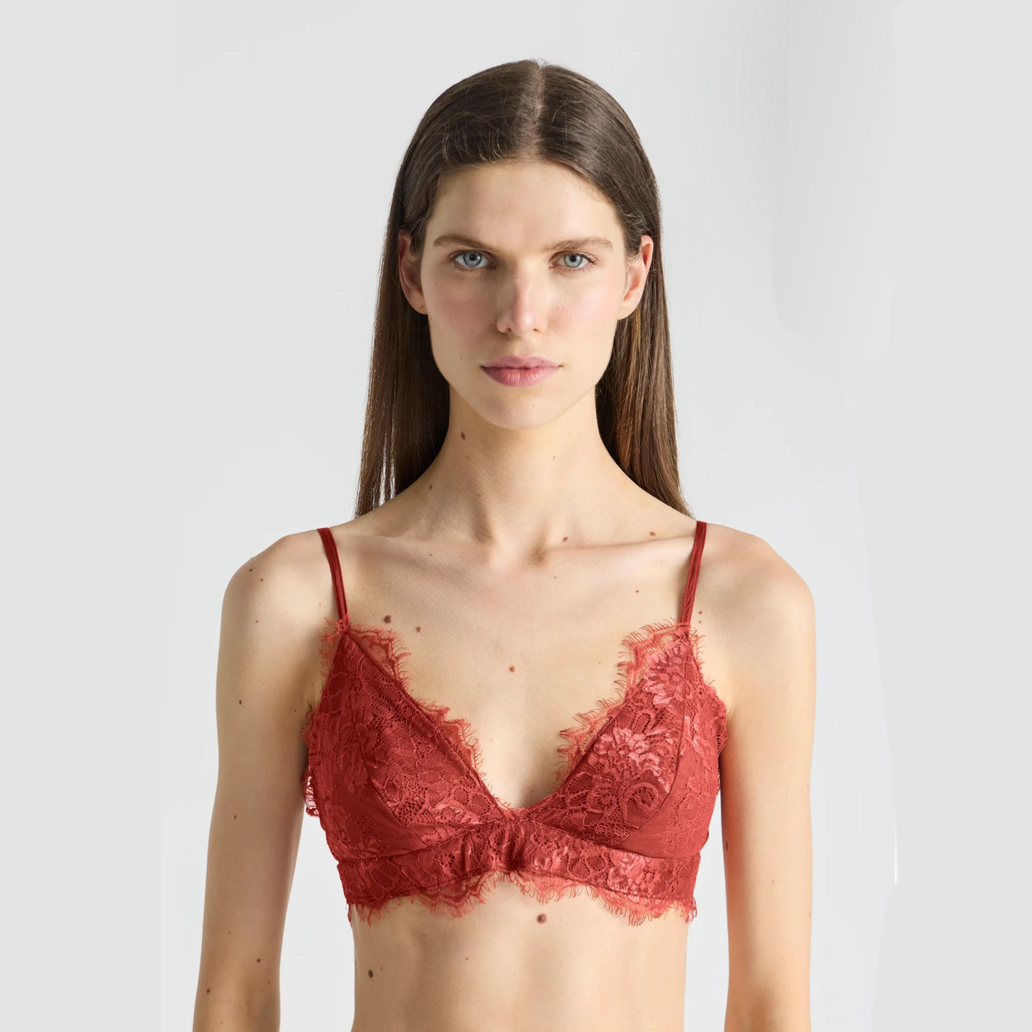Antipodean Oceans Apart Bralette - Rust