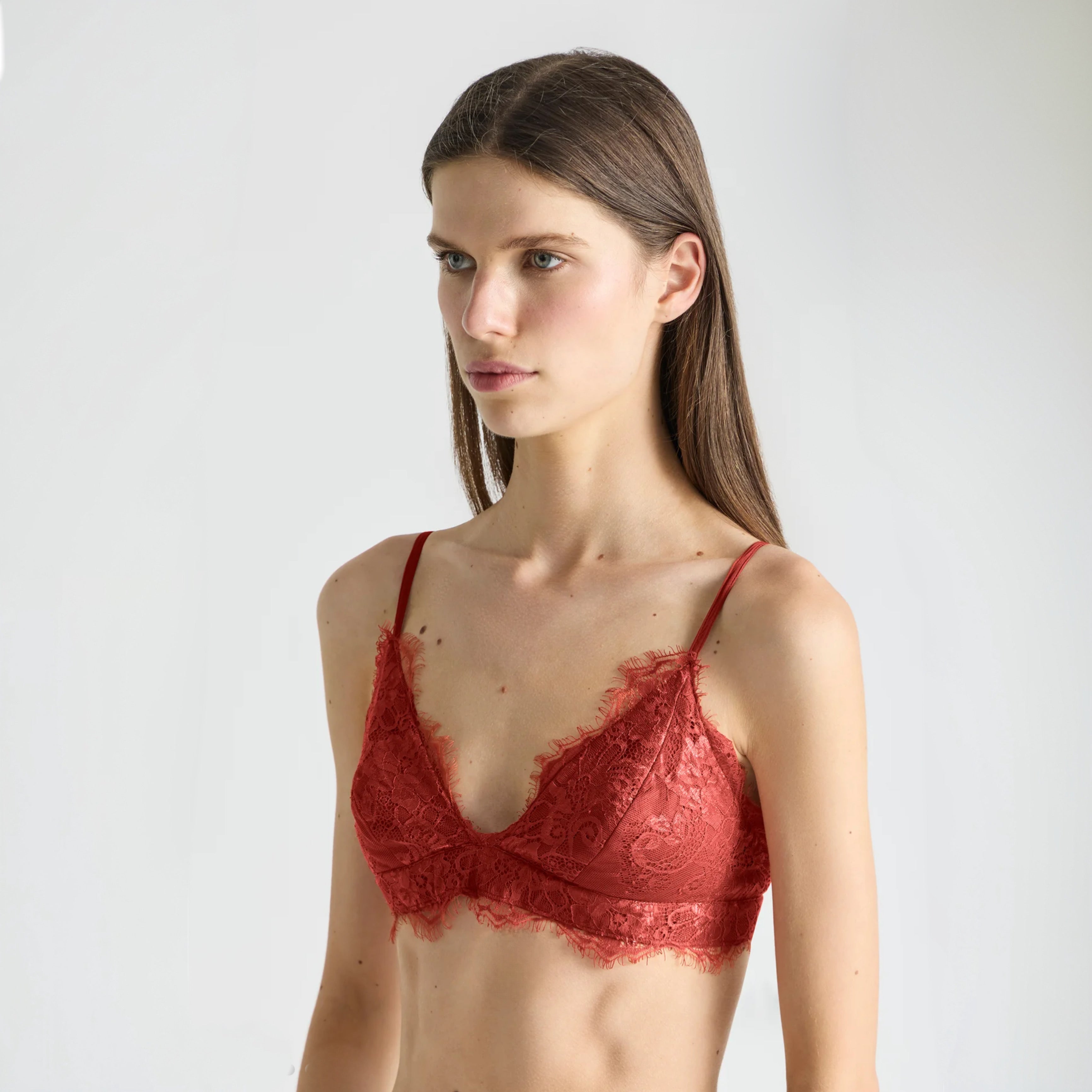 Antipodean Oceans Apart Bralette - Rust