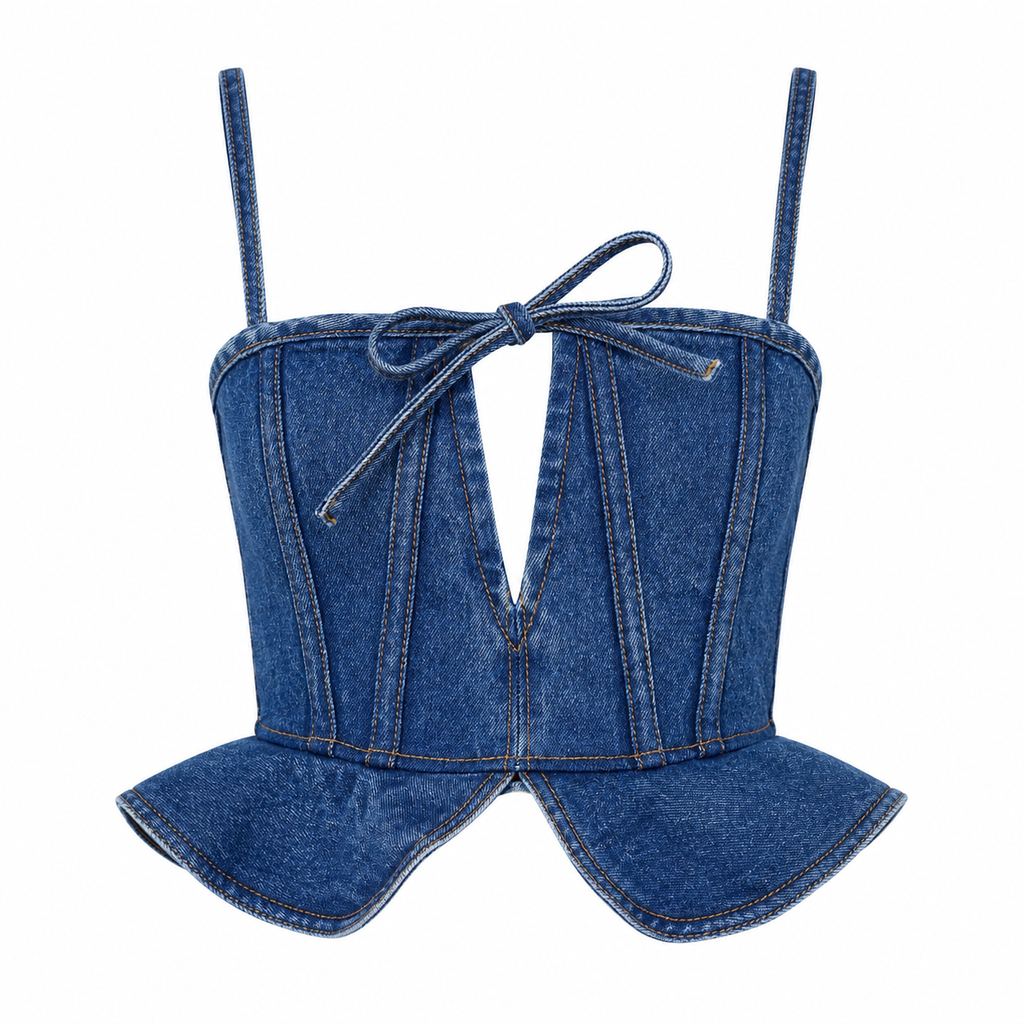 Aknvas- The Carmi Top - Denim