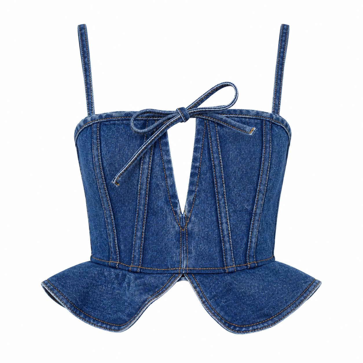 Aknvas- The Carmi Top - Denim