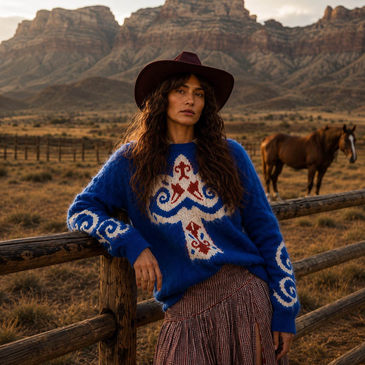 Folklore Sweater Dress