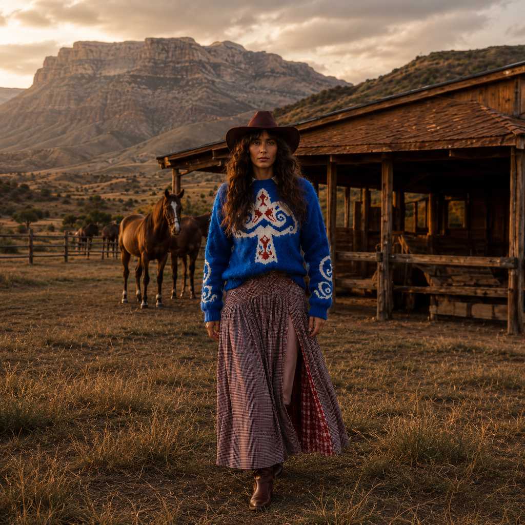 Folklore Sweater Dress