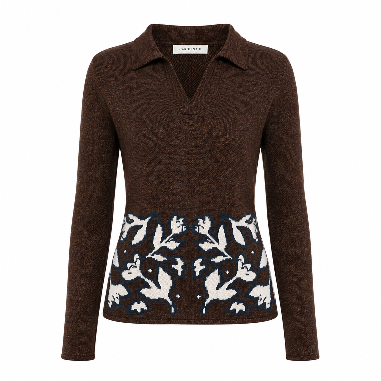 Carolina K Hipico Top | Dark Brown