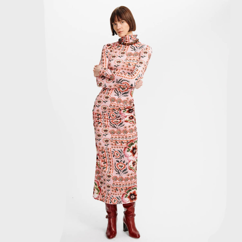 Carolina K Sacha Dress | Pink Floral