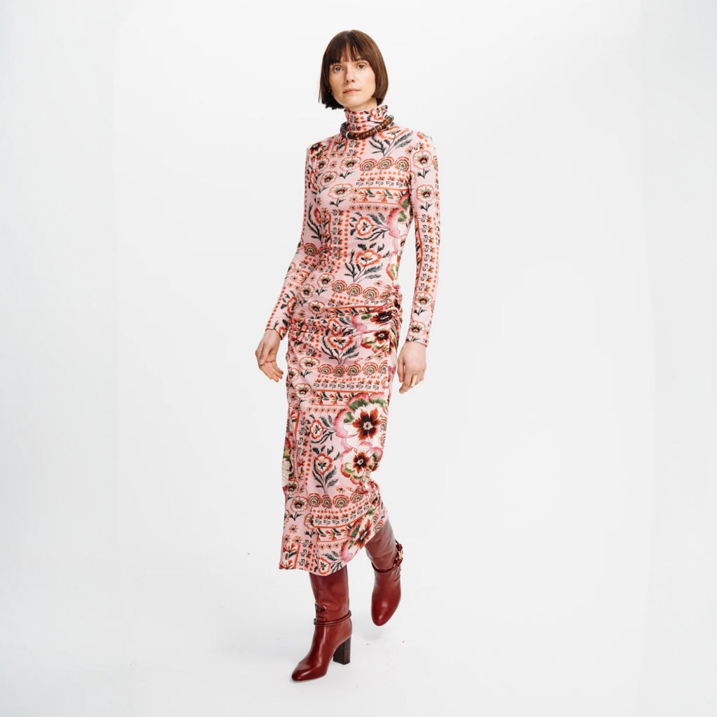 Carolina K Sacha Dress | Pink Floral