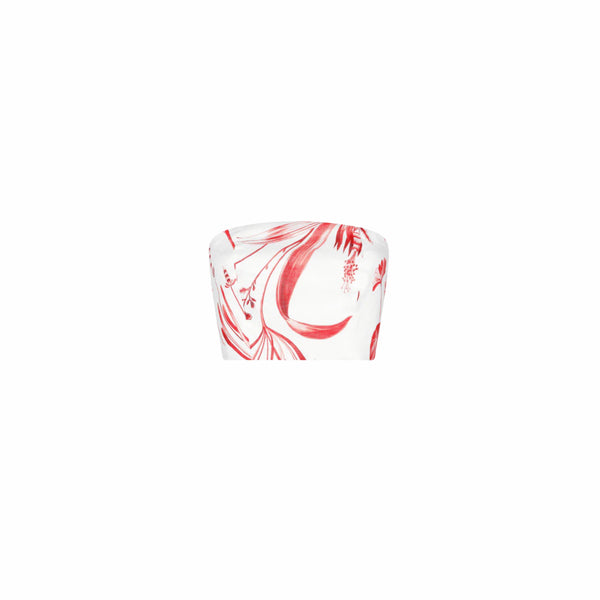 Bustier Top Rouge – Aguaclara