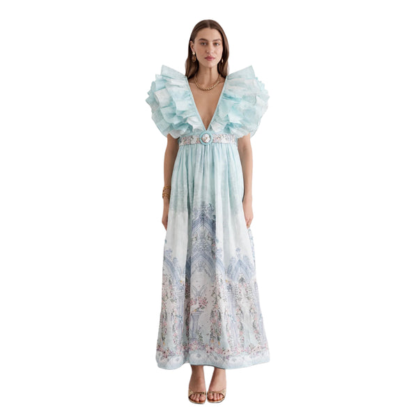 Triomphe Brindle Dress – Aqua Blú Australia
