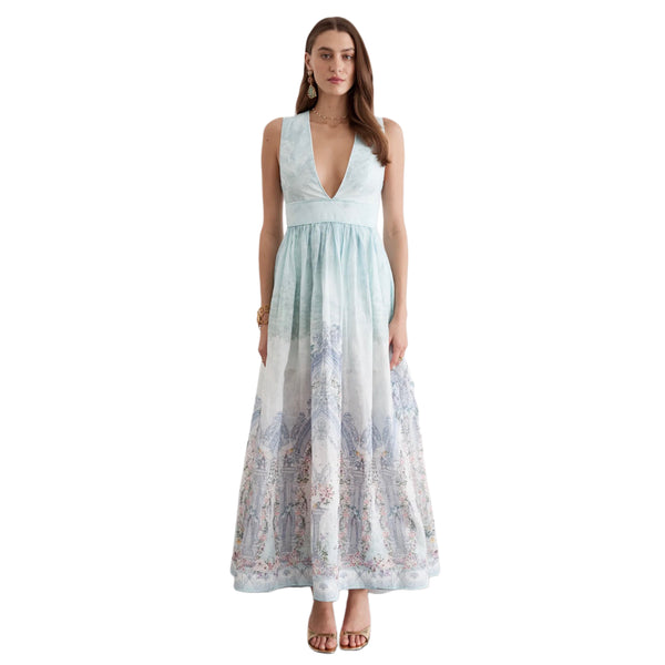 Triomphe Melody Maxi Dress – Aqua Blú Australia