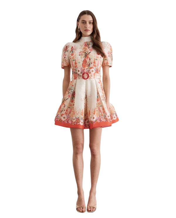 Bouquet Pippa Mini Dress – Aqua Blú Australia