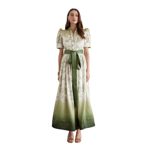 Faisane Rosalie Dress – Aqua Blú Australia