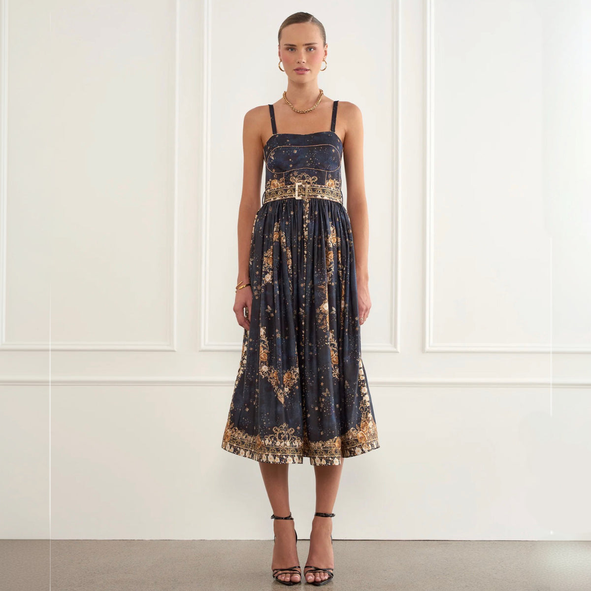 Aqua Blu Australia | Andromeda Rowan Midi Dress