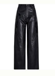 Forastera Patent Leather Pants – Montserrat Messeguer