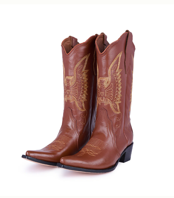 Jornada Boots Honey Brown – Montserrat Messeguer