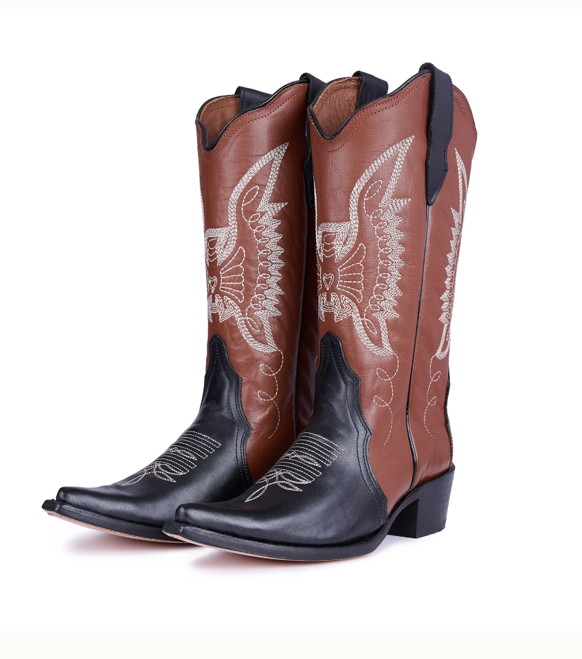 Jornada Boots Black and Brown Duo – Montserrat Messeguer