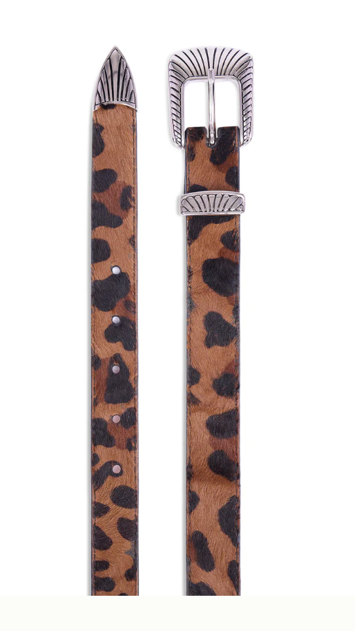 Western Belt Skinny - Snake