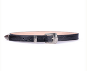 Skinny Western Patent Leather Belt – Montserrat Messeguer