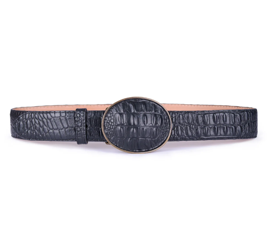 Old West Crocodile Belt – Montserrat Messeguer