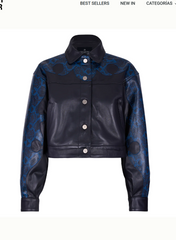 Forastera Blue Jacket – Montserrat Messeguer