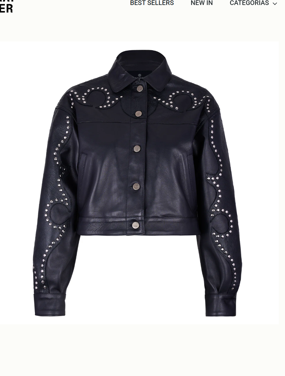 Forastera Studs Jacket – Montserrat Messeguer
