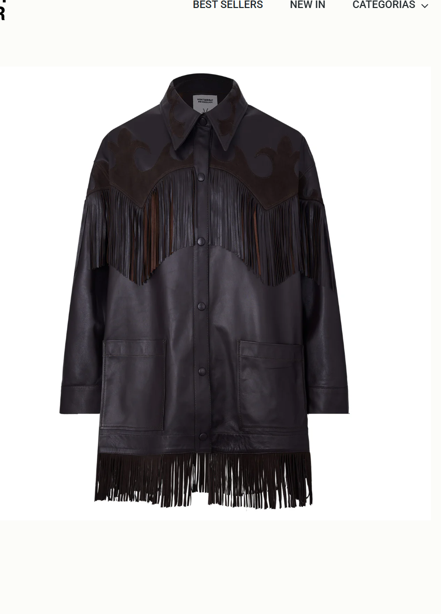 Coyote Oversized Jacket- Chocolate – Montserrat Messeguer