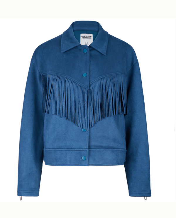 Durango Jacket - Blue – Montserrat Messeguer