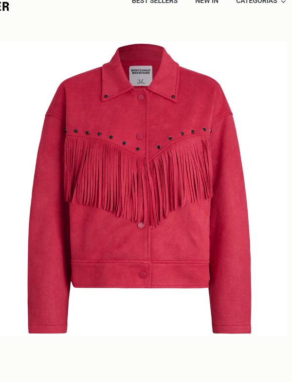 Durango Jacket - Red – Montserrat Messeguer