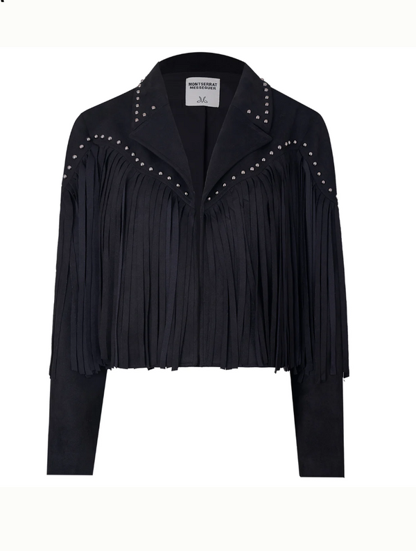 Selena Jacket in Black – Montserrat Messeguer
