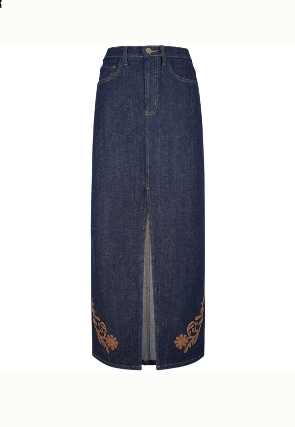 Pockets Denim Skirt – Montserrat Messeguer