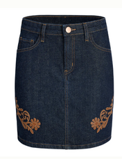 Pockets Denim Mini Skirt – Montserrat Messeguer