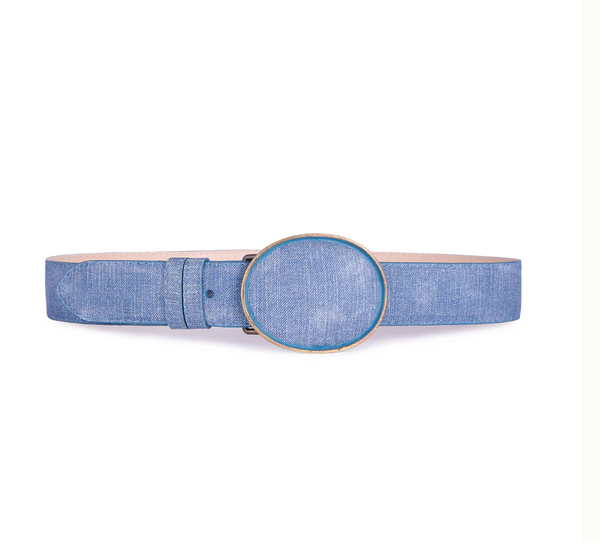 Old West Denim Belt – Montserrat Messeguer